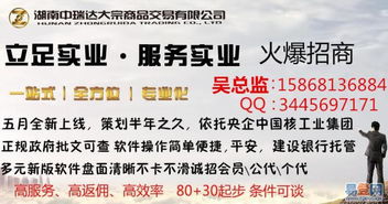 湖南中瑞達(dá)大宗商品誠招會員與代理，西湖區(qū)域合作機遇